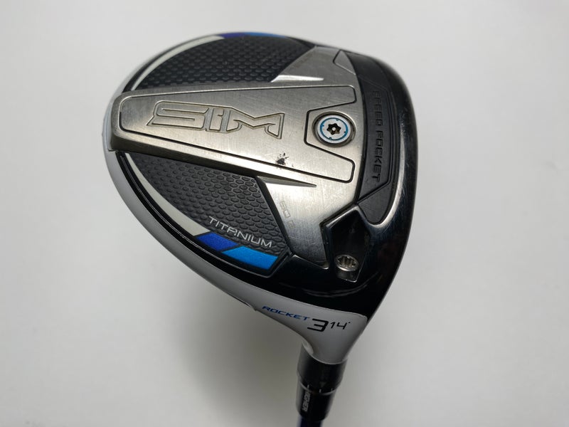 Taylormade SIM MAX 3 Rocket Fairway Wood 14* Even Flow Riptide CB 60g Stiff RH