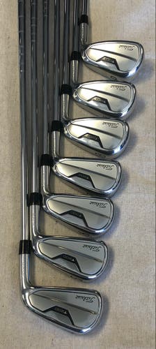Used Titleist T200 2021 4i-pw Regular Flex Steel Shaft Iron Sets