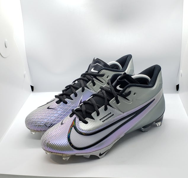 Nike Vapor Edge Elite 360 2 Football Cleats Grey Black DA5457