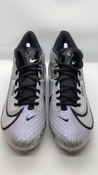 Nike Vapor Edge Elite 360 2 Light Smoke Grey Football Cleats  display picture 2