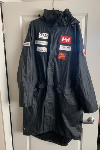 ACA Black Men's 2019 Adult Used XXL Helly Hansen Rain Jacket