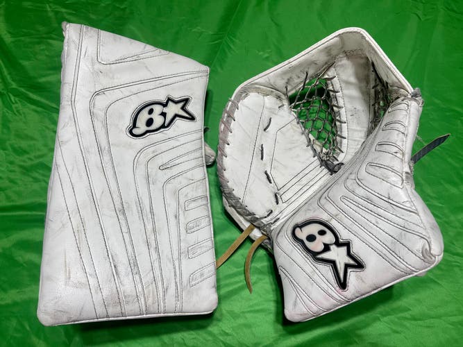 Used Full Right Brian’s Optik Glove & Blocker