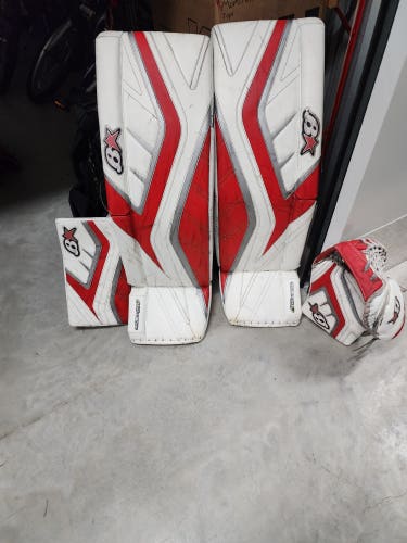Used 36" Brian's Regular G-Netik Pro 4 Goalie Full Set Pro Stock