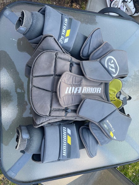 Used Senior Small Warrior Ritual G2 Goalie Chest Protector