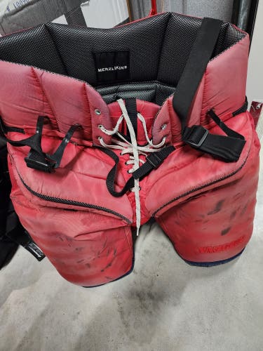 Senior Large Vaughn Hockey Goalie Pants Pro Stock