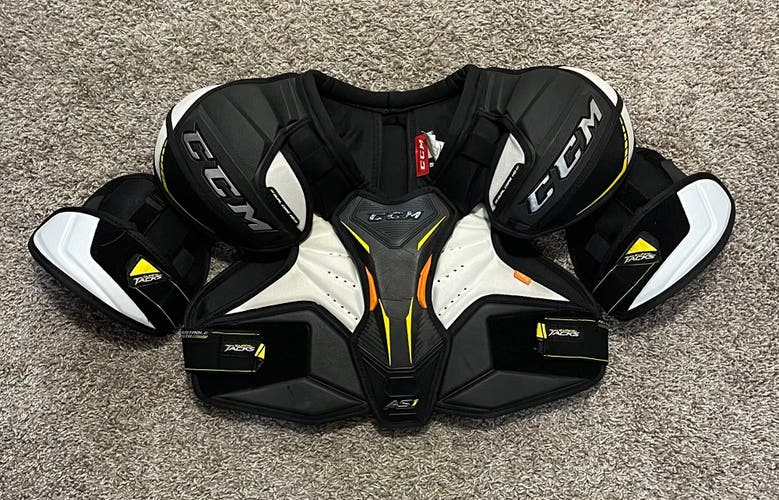 Used Large CCM Super Tacks AS1 Shoulder Pads