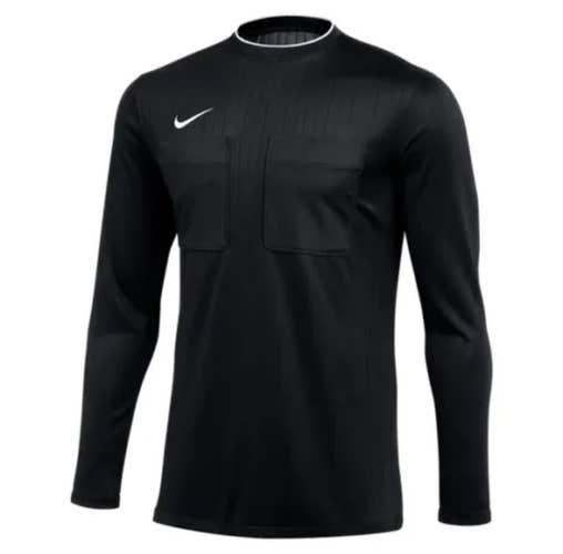 Nike Dri-FIT Long Sleeve 2 Pocket Shirt Men's Large Black DH8027