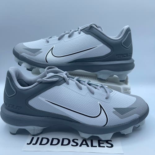 Nike Force Trout 8 Pro MCS Baseball Cleats Cool Grey CZ5914-001 Men’s Sz 8 NEW.