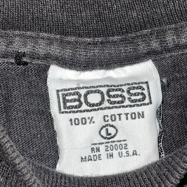 Vintage Single Stitch BOSS Basketball T Shirt Hugo Boss