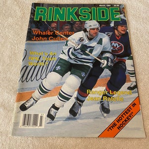 NHL Rinkside Magazine March 1992 Edition