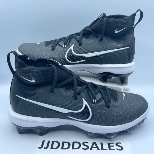 Nike Alpha Huarache NXT MCS Baseball Cleats Black Smoke DJ6519-010 Men’s Size 10 $140