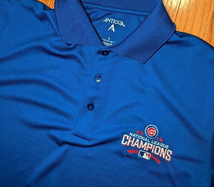 Men’s Antigua Chicago Cubs 2016 National League Champions Small S Golf Polo