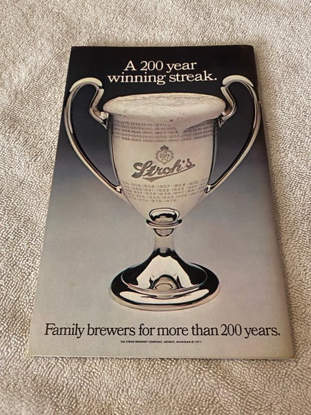 Washington Capitals NHL Vintage 1977 - 1978 Media Guide Program