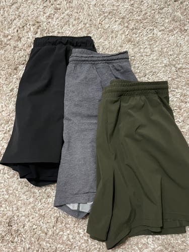 3 pairs Lululemon Shorts