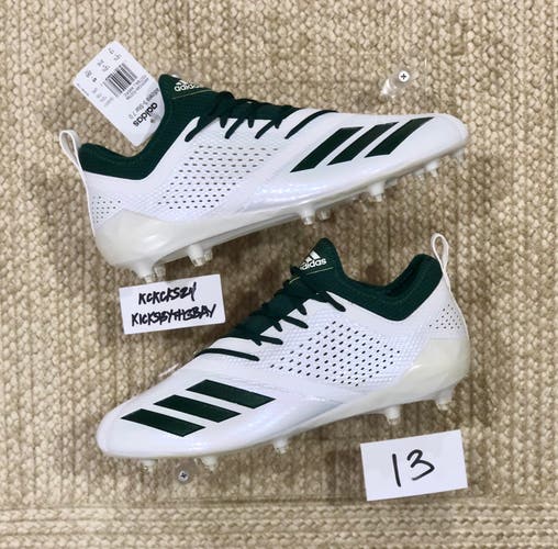 Adidas AdiZero 5-Star 7.0 Football Cleats Mens size 13 DA94551 White Green