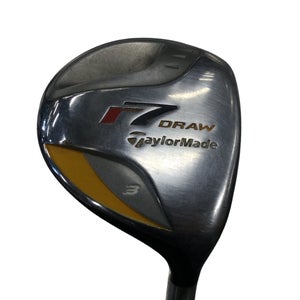 Used Taylormade R7 Draw 3 Wood Regular Flex Graphite Shaft Fairway Woods