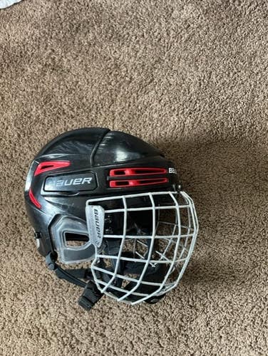 Used Small Bauer Re-Akt 75 Helmet