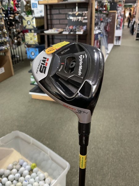 TaylorMade M5 14° #3 Wood Mitsubishi Chemical Diamana Stiff Flex Graphite MRH