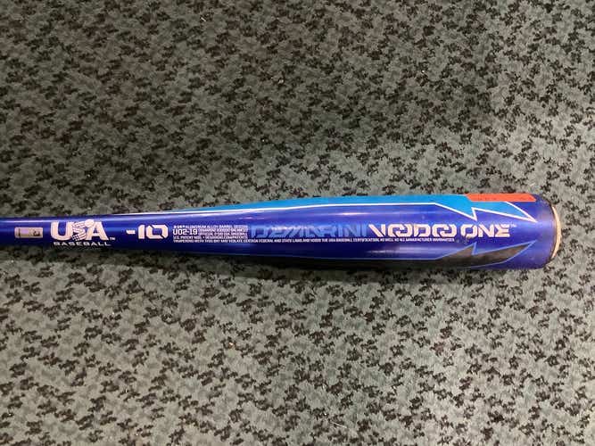 Used Demarini Uo2-19 29" -10 Drop Usa 2 5 8 Barrel Bats