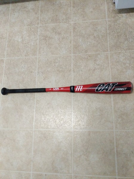 Used 2022 Marucci Alloy CAT Connect USA Bat (-11) 19 oz 30"