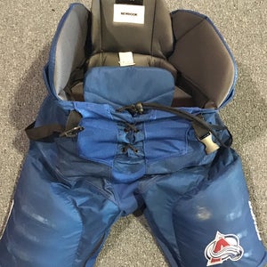 Game Used Pro Stock Colorado Avalanche Bauer Nexus Player Pants ( Newhook) Medium