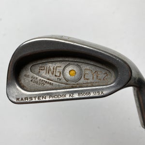 Ping Eye 2 Single 5 Iron Gold Dot 4* Flat Karsten ZZ-Lite Stiff Steel Mens RH