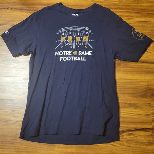 Colosseum NCAA Notre Dame Football The Shirt 2017, Tag Size Men's XL