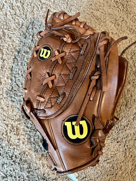 Used Right Hand Throw Wilson A800 Softball Glove 13"