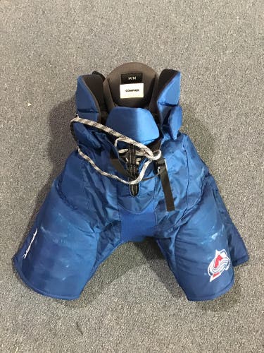 Game Used Pro Stock Colorado Avalanche Bauer Nexus Player Pants ( Compher ) Medium