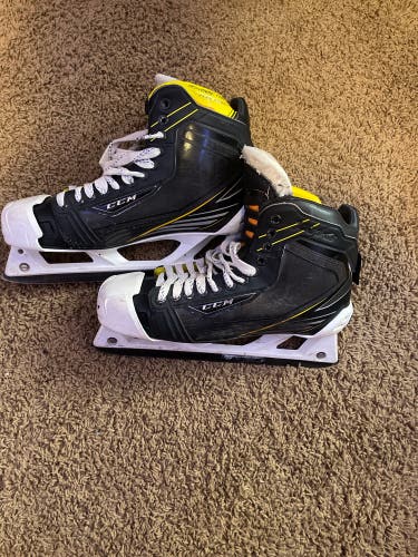 CCM tacks goalie skates size 11 used