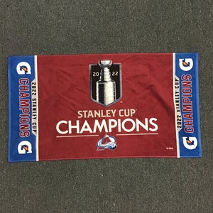 2022 Colorado Avalanche Stanley Cup Gatorade Champions Towel
