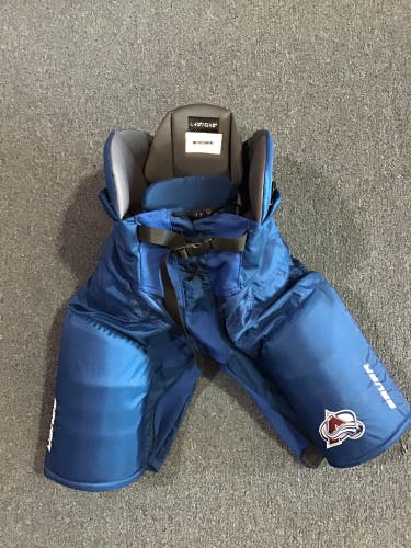 New Pro Stock Colorado Avalanche Bauer Nexus Player Pants ( Nichushkin ) Large +2