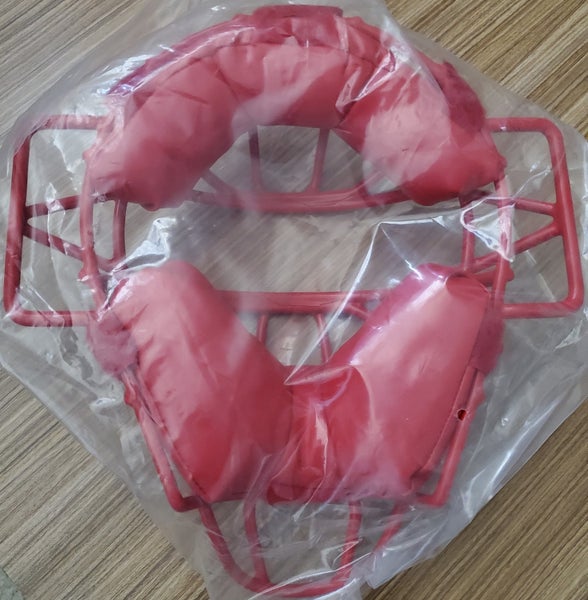 Diamond DFM-15 Softball / Baseball Catcher’s / Umpire Mask No Straps Pro  Red Brand New! | SidelineSwap