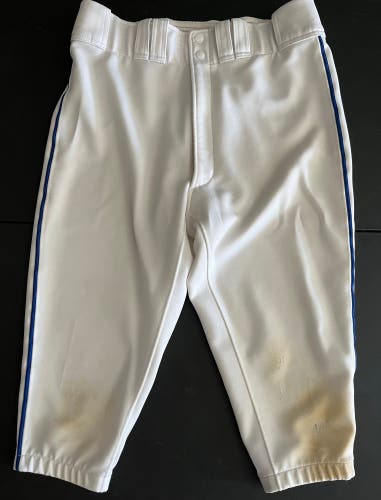 White Used XL Mizuno Game Pants
