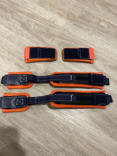 New Bauer Hyperlite Fit Tune Professor Strap & Knee Wing