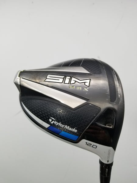 2020 TAYLORMADE SIM MAX DRIVER 12* SENIOR PING ALTA 55 BLUE FAIR