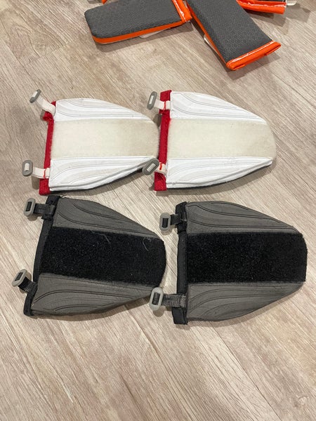 2 Pack Bauer Goalie 2x pro Knee Wing Velcro Piece