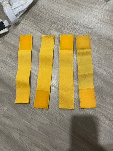 4 Pack New Bauer Goalie Leg Pad Replacement Straps