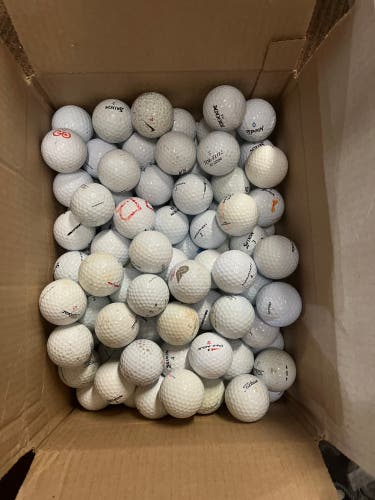 100 Used Golf Balls