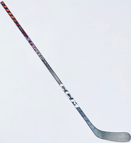 New Red CCM Jetspeed FT5 Pro Hockey Stick-LH-80 Flex-P90T-Grip W/ Bubble Texture
