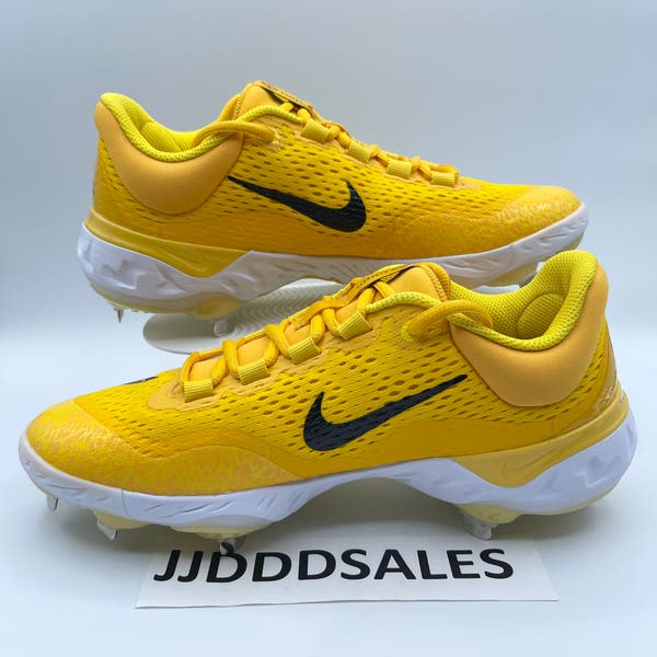 Stone  x Nike Yellow Tech レアアイテム Nike Alpha Huarache Elite 4 Baseball Cleats Yellow DR6851