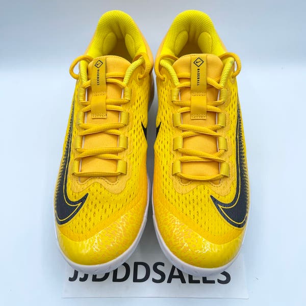 Stone  x Nike Yellow Tech レアアイテム Nike Alpha Huarache Elite 4 Baseball Cleats Yellow DR6851