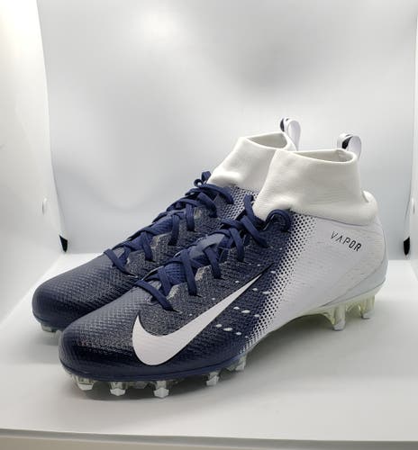 Nike Vapor Untouchable Pro 3 Football Cleats AO3021-102 Midnight Navy Size 12.5