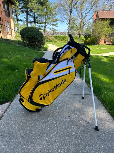 Taylormade Select Plus Stand Golf Bag Yellow/White/Black NEW