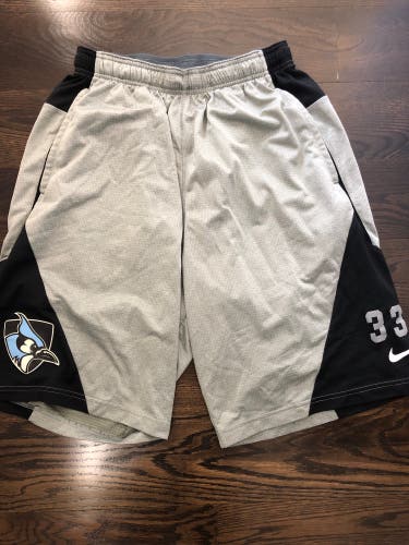Hopkins Nike Lacrosse Gray Used Men's Nike Shorts
