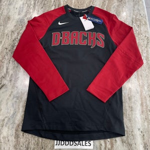 Nike Dri-Fit MLB Arizona Diamondbacks Authentic Collection Long Sleeve Pullover Men’s Small.
