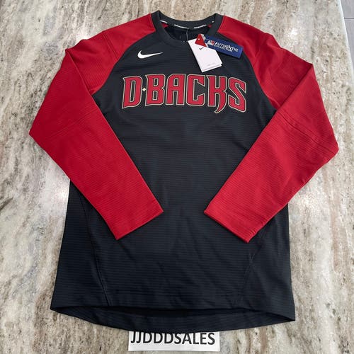 Nike Dri-Fit MLB Arizona Diamondbacks Authentic Collection Long Sleeve Pullover Men’s XXL