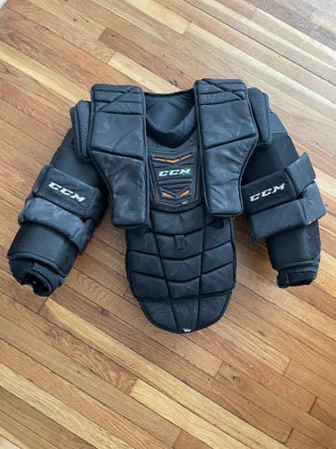Used XL CCM AB Pro Goalie Chest Protector Pro Stock