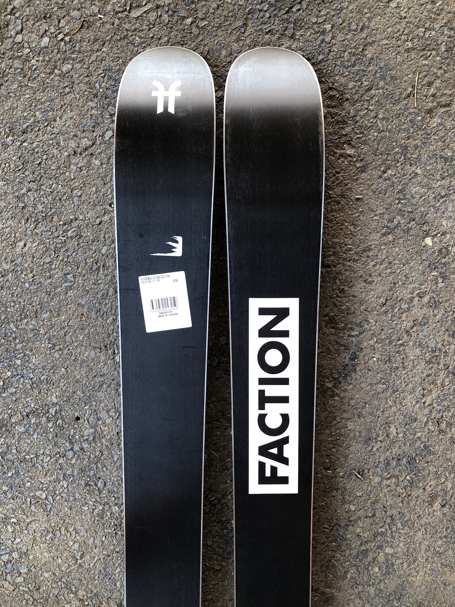 New 2021 178cm Faction Candice CT 2.0 Skis without Bindings 