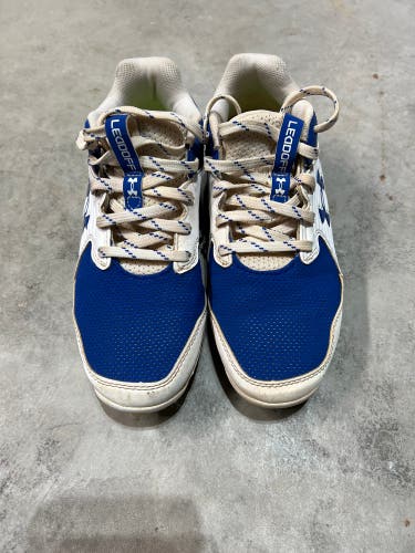Under Armour Leadoff Low RM "Blue/White" Boys' Baseball Cleat